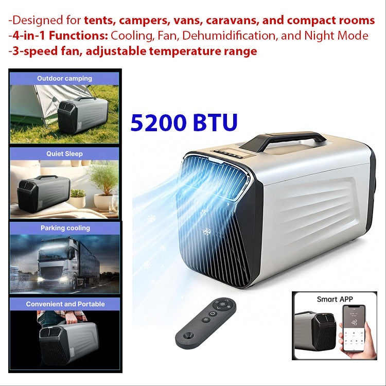 Compact 5200 BTU Air Cooler