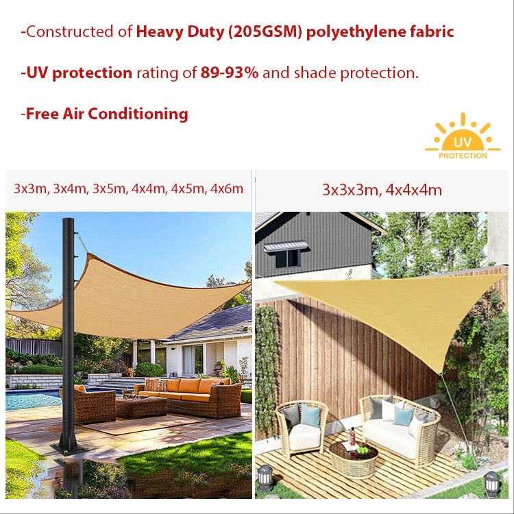UV Protection Shade Sail