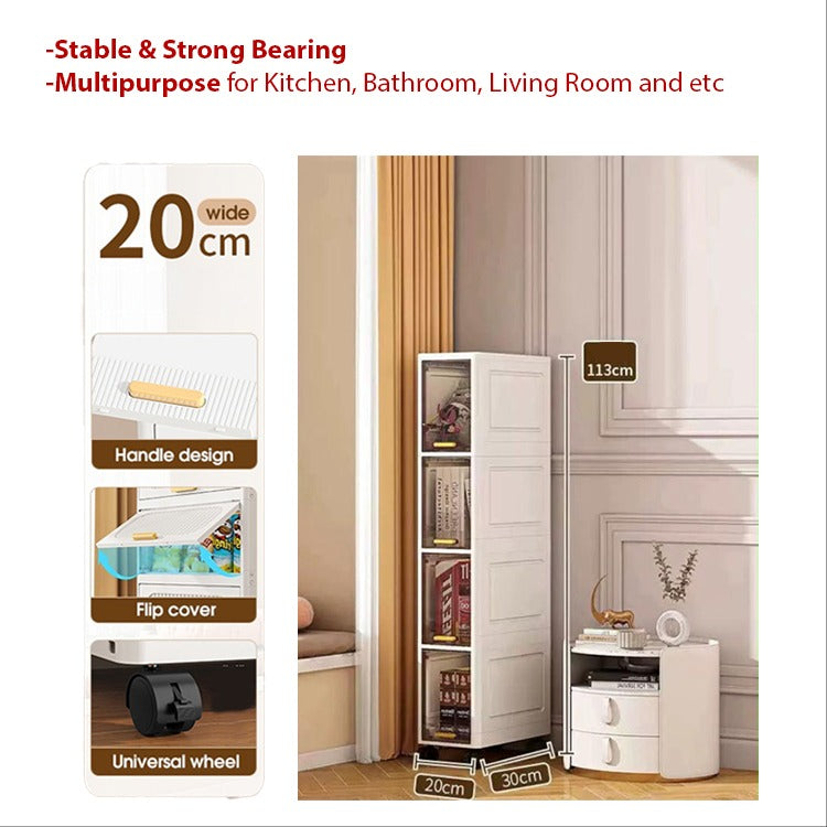 Narrow Storage Cabinet